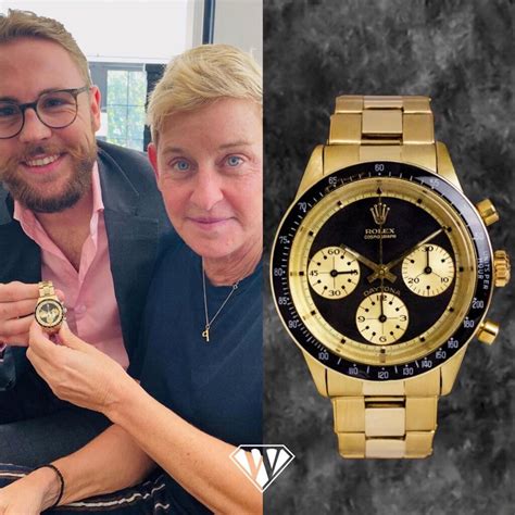 ellen degeneres watch collection|ellen day date rolex.